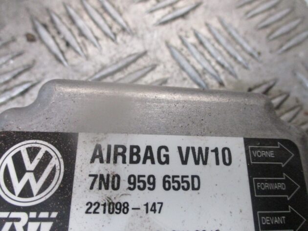 2018 GENUINE SEAT ALHAMBRA 7N SRS ECU BAG CONTROL MODULE UNIT 7N0959655D - Image 3