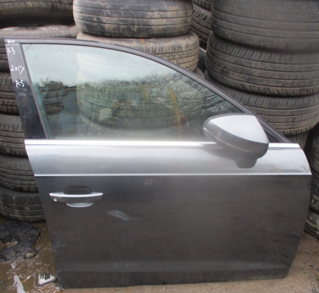 2017 GENUINE AUDI A3 8V HATCHBACK FRONT RIGHT DRIVER SIDE BARE SHELL DOOR