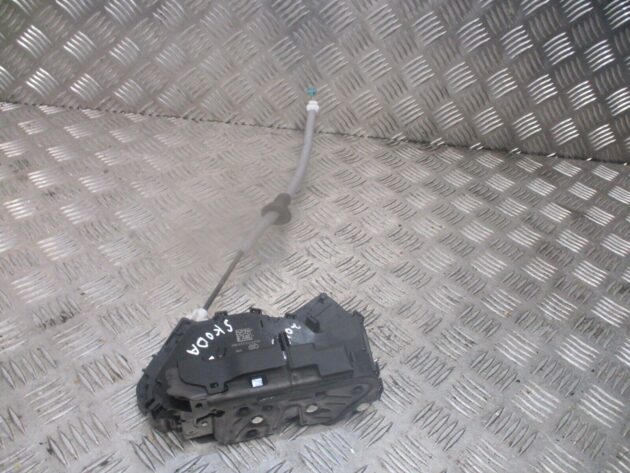 2015 SKODA OCTAVIA REAR LEFT PASSENGER SIDE DOOR LOCK MECHANISM 5TA839015D - Image 3