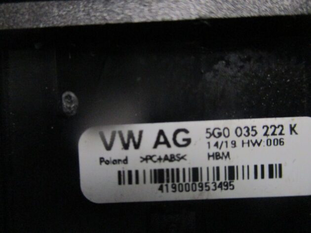 2018 GENUINE SEAT ALHAMBRA 7N USB PORT SOCKET CONNECTOR 5G0035222K - Image 3