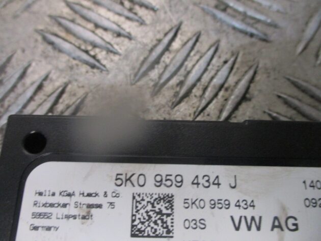 2018 GENUINE SEAT ALHAMBRA 7N KEYLESS ENTRY CONTROL MODULE UNIT 5K0959434J - Image 2