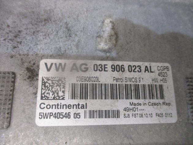 2012 GENUINE VW POLO 6R ENGINE ECU CONTROL MODULE 03E906023AL - Image 2