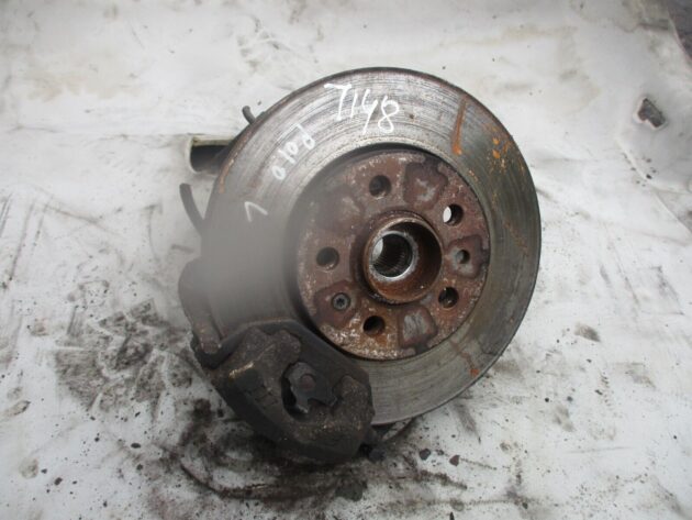 2012 GENUINE VW POLO 1.2 PETROL FRONT LEFT PASSENGER SIDE WHEEL HUB NSF