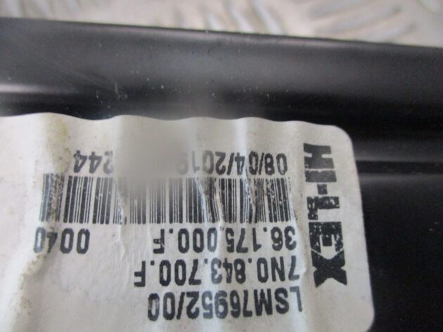 2018 SEAT ALHAMBRA REAR RIGHT DRIVER SIDE DOOR WINDOW REGULATOR 7N0843700F OEM - Image 3