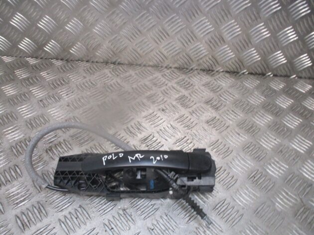2013 VW POLO REAR LEFT PASSENGER SIDE EXTERIOR DOOR HANDLE 5N0839885G - Image 2