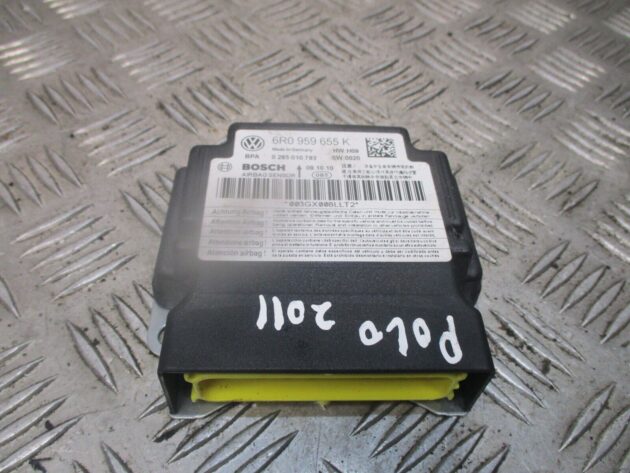 2012 GENUINE VW POLO 6R SRS ECU CONTROL MODULE 6R0959655K - Image 3
