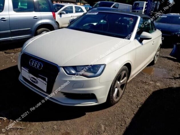 2016 AUDI A3 8V HEADLIGHT BUMPER AIR BG TDI DIESEL BREAKING SPARES PARTS BONNET
