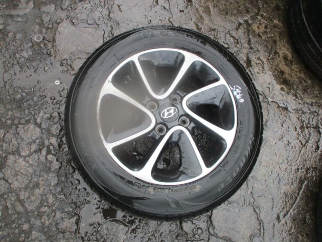 2018 GENUINE HYUNDAI I10 14'' INCH ALLOY WHEEL TYRE 175/65 R14 52910B9500 - Image 3