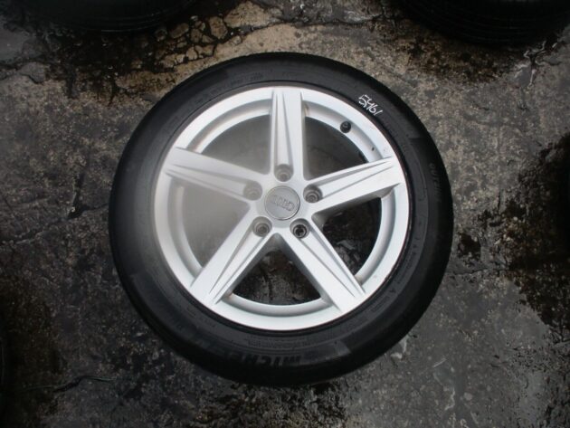 2018 GENUINE AUDI A3 8V 16'' INCH ALLOY WHEEL TYRE 205/55 R16 8V0601025CR - Image 2