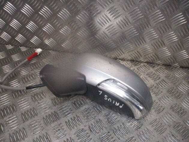 2012 GENUINE TOYOTA PRIUS FRONT LEFT PASSENGER SIDE DOOR WING MIRROR E4022865 - Image 3