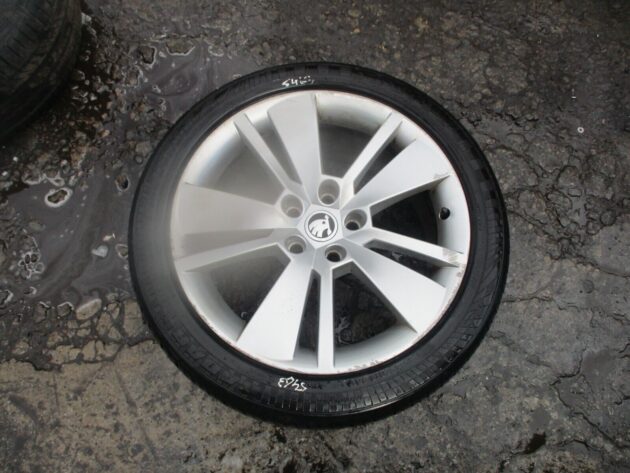 2018 GENUINE SKODA SUPERB 18'' INCH ALLOY WHEEL TYRE 235/45 R18 3V0601025F - Image 3
