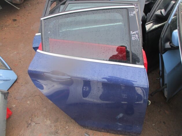 2016 GENUINE PEUGEOT 208 REAR RIGHT DRIVER SIDE BARE SHELL DOOR OSR - Image 2