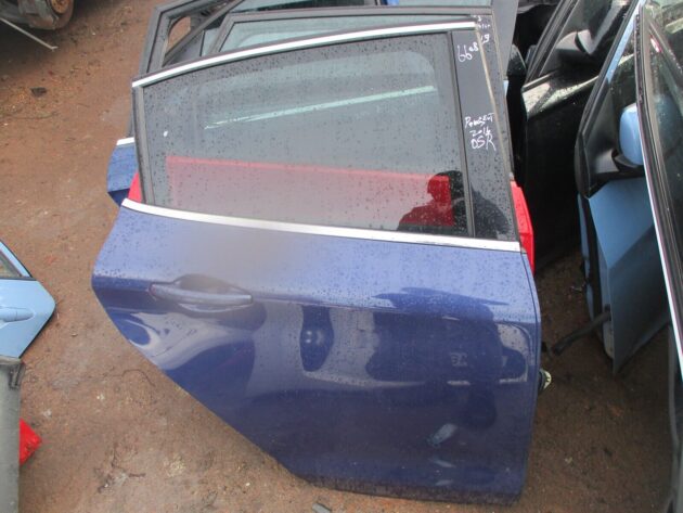 2016 GENUINE PEUGEOT 208 REAR RIGHT DRIVER SIDE BARE SHELL DOOR OSR - Image 3