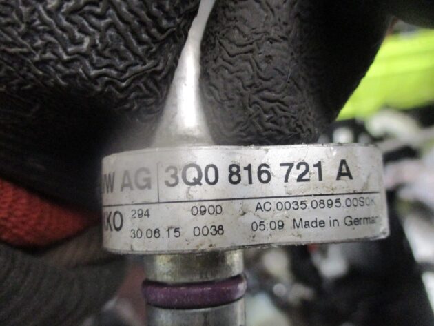 2015 GENUINE VW PASSAT B8 AC COMPRESSOR PIPE HOSE LINE 3Q0816721A - Image 2