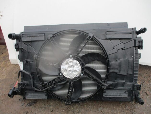 2018 GENUINE AUDI A3 2.0 TDI RADIATOR RAD PACK WITH COOLING FAN 5Q0121251EM - Image 3