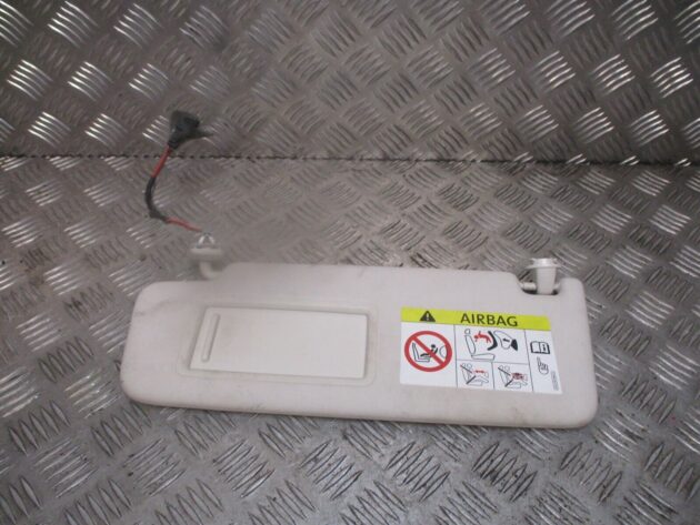2015 GENUINE VW PASSAT B8 FRONT LEFT PASSENGER SIDE SUNVISOR 3G0857551E - Image 3