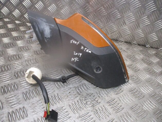2018 GENUINE SEAT ATECA FRONT LEFT PASSENGER SIDE DOOR WING MIRROR E90411353 - Image 3