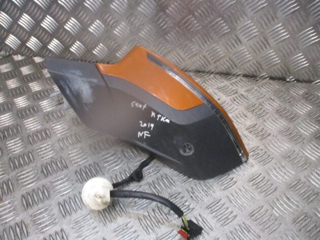 2018 GENUINE SEAT ATECA FRONT LEFT PASSENGER SIDE DOOR WING MIRROR E90411353 - Image 4