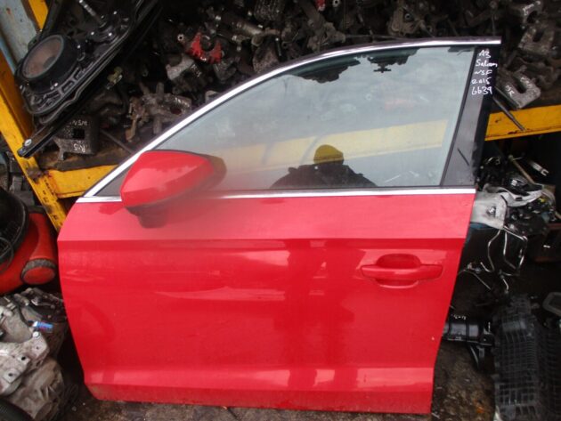 2015 GENUINE AUDI A3 SALOON FRONT LEFT PASSENEGER SIDE BARE SHELL DOOR NSF - Image 3