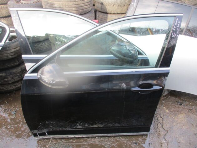 2015 VW PASSAT B8 SALOON FRONT LEFT PASSENEGER SIDE BARE SHELL DOOR NSF - Image 2