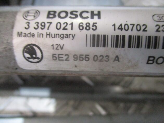 2014 GENUINE SKODA OCTAVIA FRONT WINDSCREEN WIPER MOTOR LINKAGE 5E2955023A - Image 2