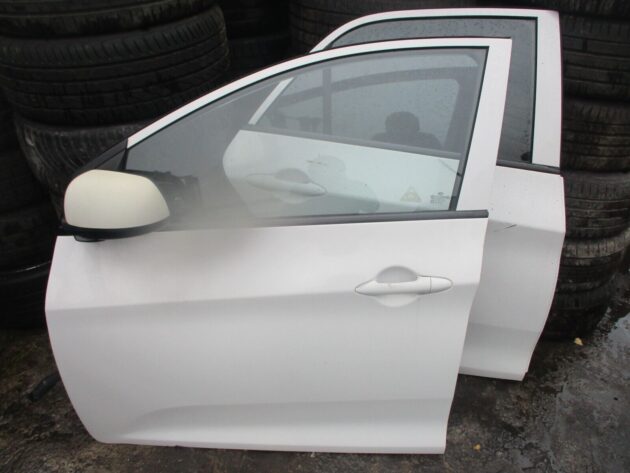 2014 GENUINE KIA PICANTO FRONT LEFT PASSENGER SIDE BARE SHELL DOOR NSF - Image 2