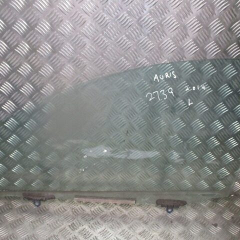 2014 GENUINE TOYOTA AURIS FRONT LEFT PASSENGER SIDE DOOR WINDOW GLASS