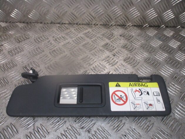 2014 GENUINE AUDI A3 QUATTRO FRONT LEFT PASSENGER SIDE SUN VISOR 8V7857551J
