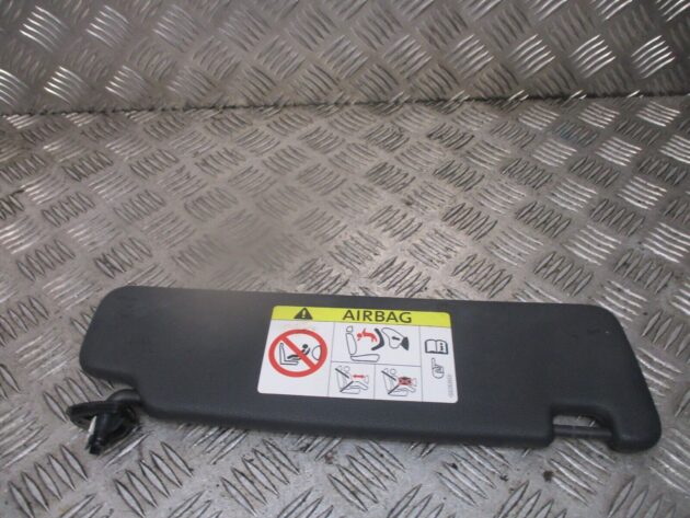 2014 GENUINE AUDI A3 QUATTRO FRONT LEFT PASSENGER SIDE SUN VISOR 8V7857551J - Image 2