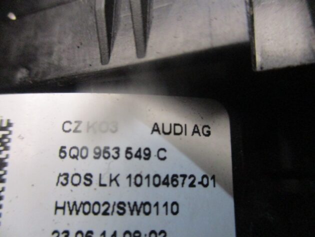 2014 GENUINE AUDI A3 8V STEERING WHEEL COLUMN SLIP RING SQUIB 5Q0953549E - Image 3