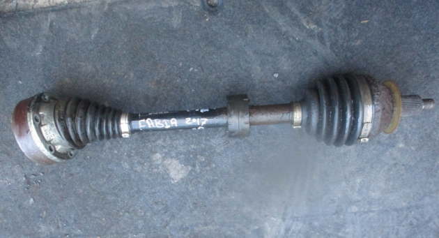 2017 SKODA FABIA 1.2 TDI FRONT LEFT PASSENGER SIDE MANUAL DRIVESHAFT 6C0407271AD