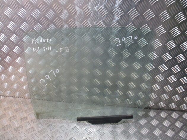 2019 GENUINE KIA PICANTO REAR LEFT PASSENGER SIDE DOOR WINDOW GLASS NSR - Image 2