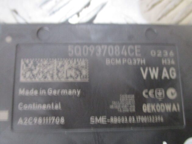 2017 GENUINE SKODA OCTAVIA 1.6 TDI BCM BODY CONTROL MODULE 5Q0937084CE - Image 2