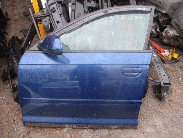 2012 GENUINE AUDI A3 8P FRONT LEFT PASSENGER SIDE BARE SHELL DOOR NSF - Image 2