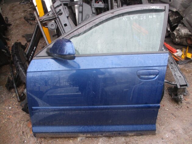 2012 GENUINE AUDI A3 8P FRONT LEFT PASSENGER SIDE BARE SHELL DOOR NSF - Image 3