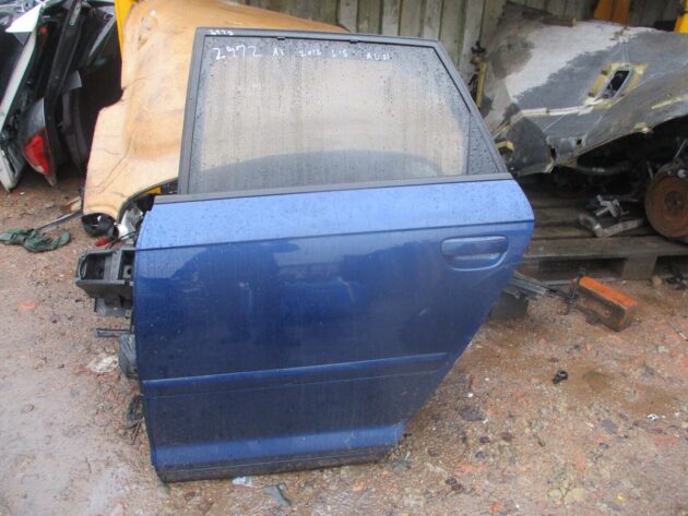 2012 GENUINE AUDI A3 8P REAR LEFT PASSENGER SIDE BARE SHELL DOOR NSR - Image 2