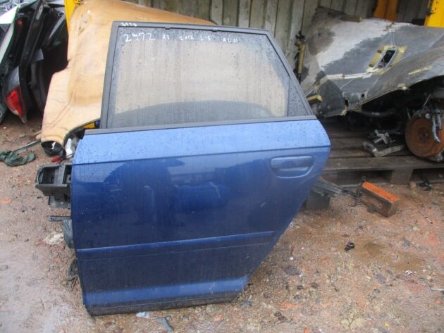 2012 GENUINE AUDI A3 8P REAR LEFT PASSENGER SIDE BARE SHELL DOOR NSR - Image 3