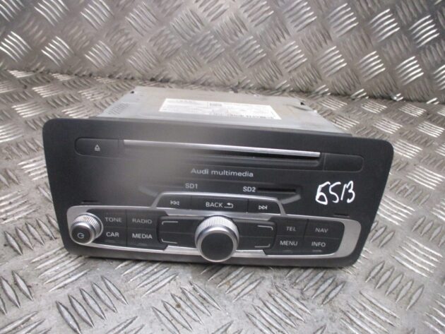 2015 GENUINE AUDI A1 8X RADIO STEREO SAT NAV CD PLAYER HEAD UNIT 8XA035192F - Image 2