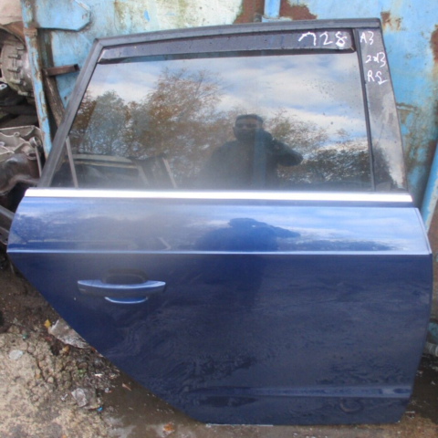 2013 GENUINE AUDI A3 8V HATCHBACK REAR RIGHT DRIVER SIDE BARE SHELL DOOR OSR