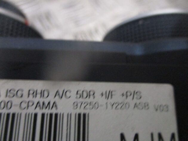 2013 GENUINE KIA PICANTO HEATER AC CLIMATE CONTROL SWITCH PANEL 972501Y220 - Image 3