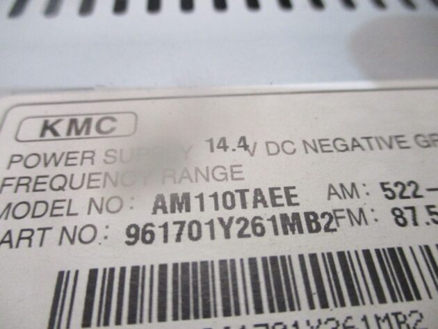 2013 GENUINE KIA PICANTO RADIO STEREO CD PLAYER HEAD UNIT 961701Y261MB2 - Image 3