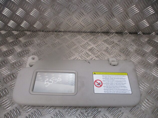 2013 GENUINE KIA PICANTO FRONT LEFT PASSENGER SIDE SUN VISOR NSF - Image 2