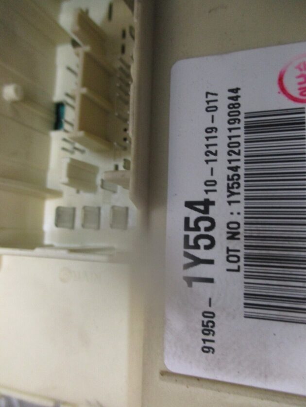 2013 GENUINE KIA PICANTO 1.2 PETROL FUSE BOX RELAY MODULE UNIT 919501Y55410 - Image 3