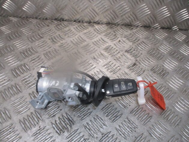 2017 GENUINE AUDI A3 8V IGNITION BARREL & KEY 5Q0905865 1K0905851 - Image 2