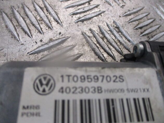 2012 SKODA OCTAVIA FRONT LEFT PASSENGER SIDE DOOR WINDOW MOTOR 1T0959702S OEM - Image 3
