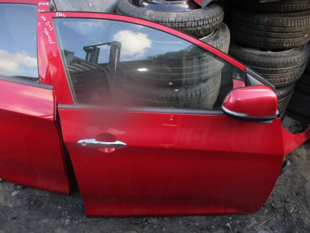 2013 GENUINE KIA PICANTO FRONT RIGHT DRIVER SIDE BARE SHELL DOOR OSF - Image 2