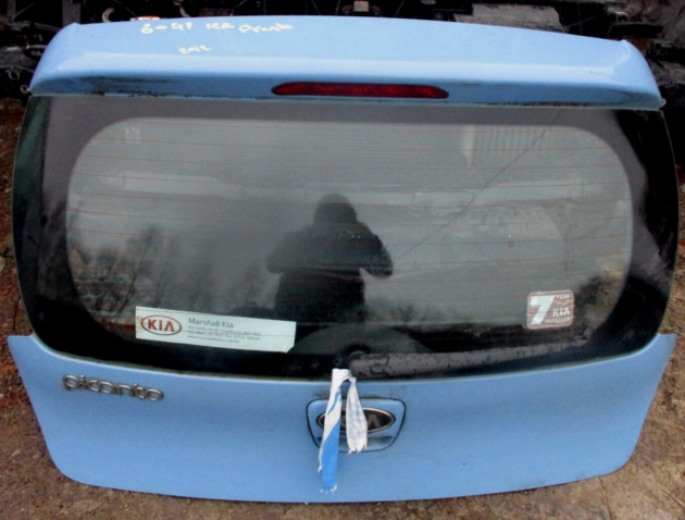 2012 GENUINE KIA PICANTO REAR BARE SHELL TAILGATE