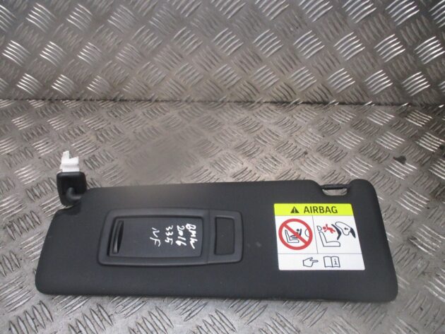 2016 GENUINE BMW 3SERIES FRONT LEFT PASSENGER SIDE SUN VISOR NSF