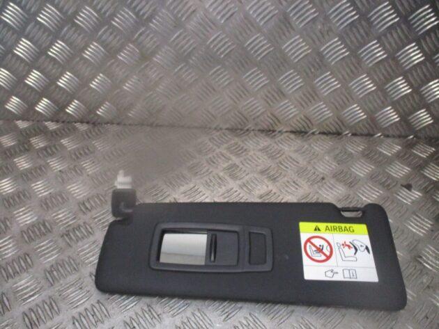 2016 GENUINE BMW 3SERIES FRONT LEFT PASSENGER SIDE SUN VISOR NSF - Image 3