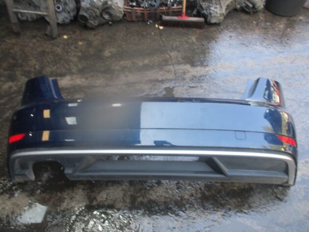 2017 GENUINE AUDI A3 8V HATCHBACK REAR COMPLETE BUMPER WITH SENSOR - Image 2